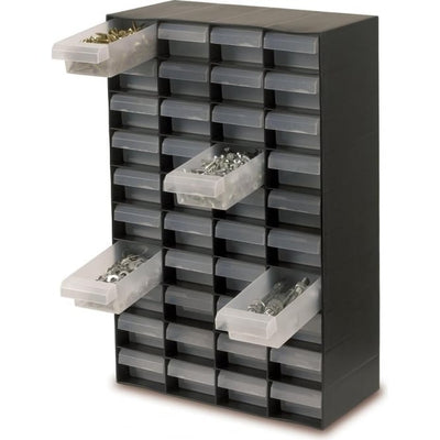 Small Parts Multi Drawer Storage Cabinet - 40 Drawers (Pack of 3), 270 x 130 x 420mm