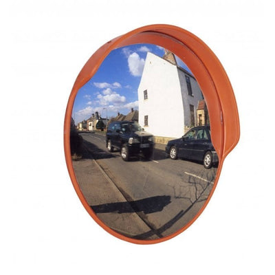 Convex Traffic Mirror – 450mm Diameter – Post Mount Safety Mirror