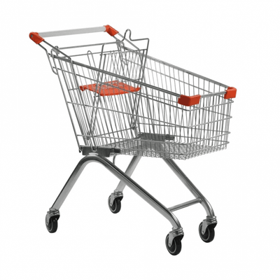 Wire Shopping Trolley with Baby Seat - 100L & 150L